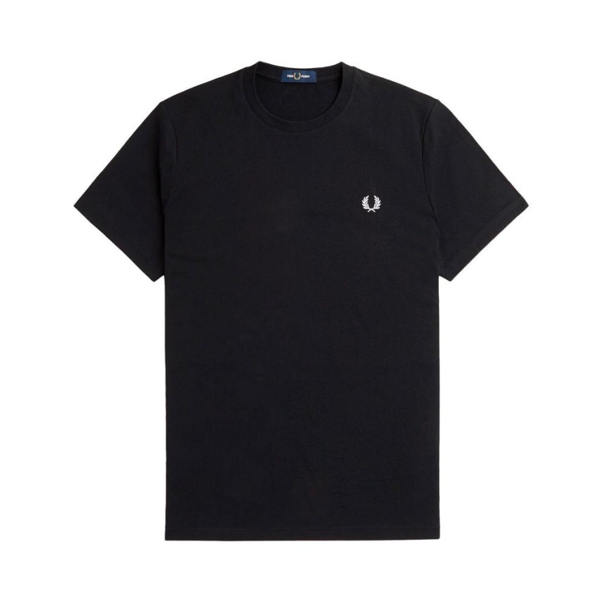 Camiseta Fred Perry Powder Laurel Para Hombre