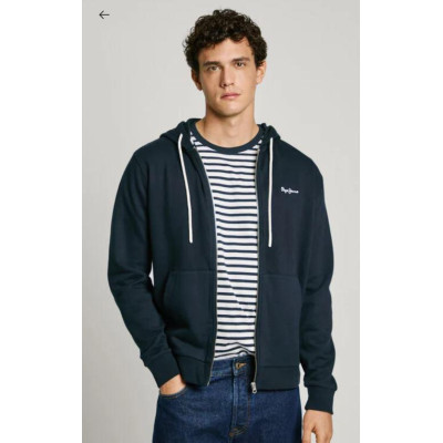 Sudadera Pepe Jeans Cremallera Capucha Para Hombre