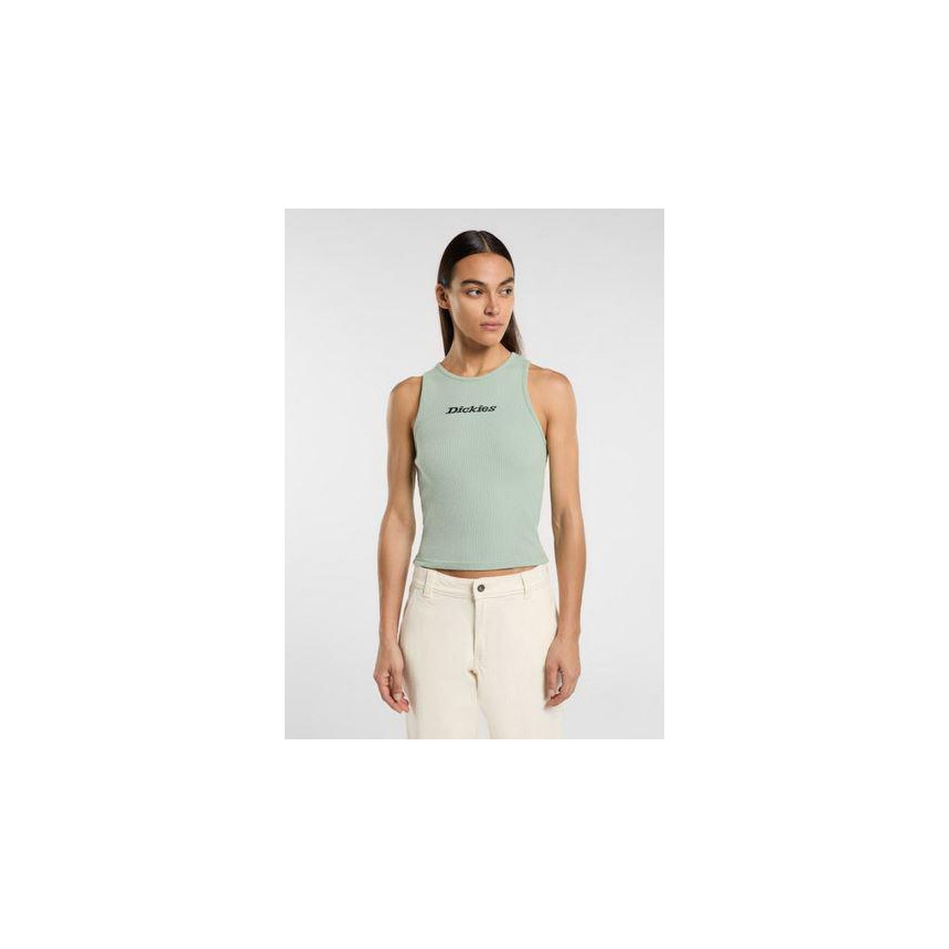 Camiseta Dickies Rib Top Para Mujer 