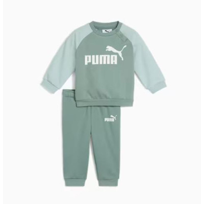 Chandal Puma Reglan Crew Set Green Moon Para Niños