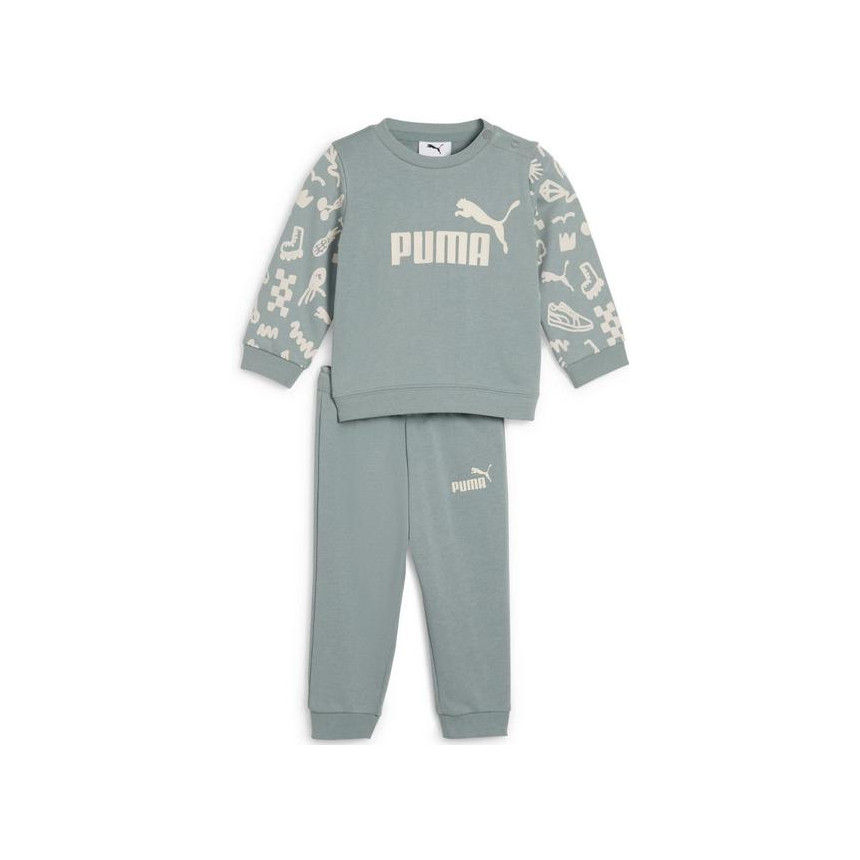 Chandal Puma Sandy Adventures Crew Set Green Moon 