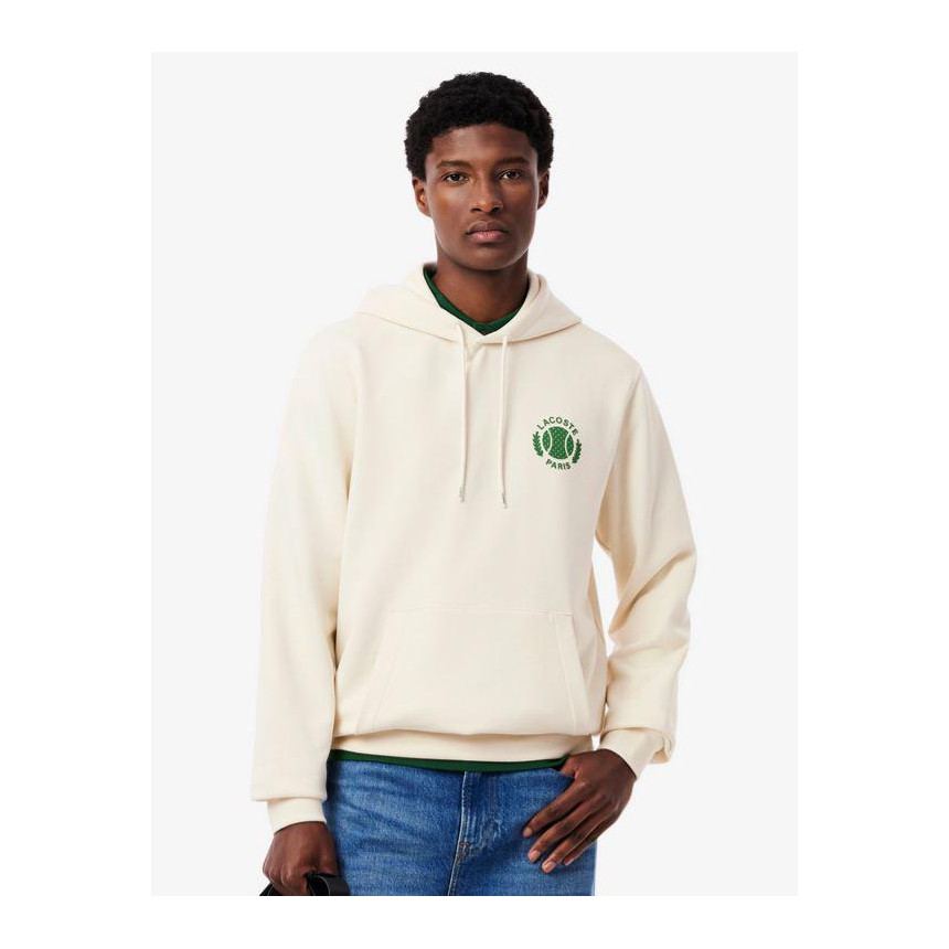 Sudadera Lacoste Estampado Tenis Para Hombre