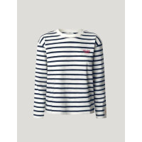 Camiseta Rayas Pepe Jeans Rio Para Mujer