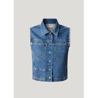 Chaleco Denim Fit Relaxed Pepe Jeans Reversible