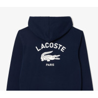 Sudadera Lacoste Con Capucha Estampada Unisex