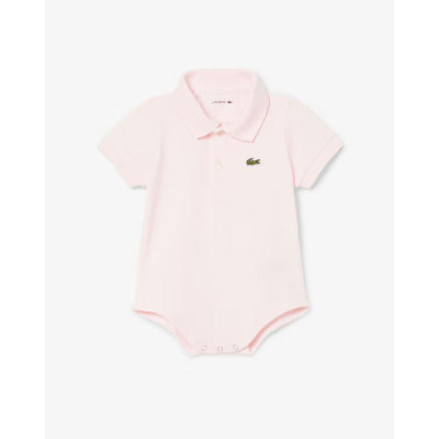 Body Lacoste Petit Piqué Para Bebés