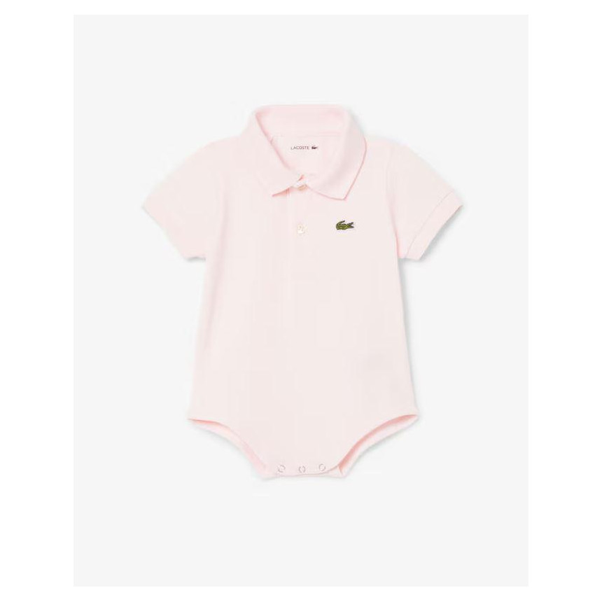 Body Lacoste Petit Piqué Para Bebés