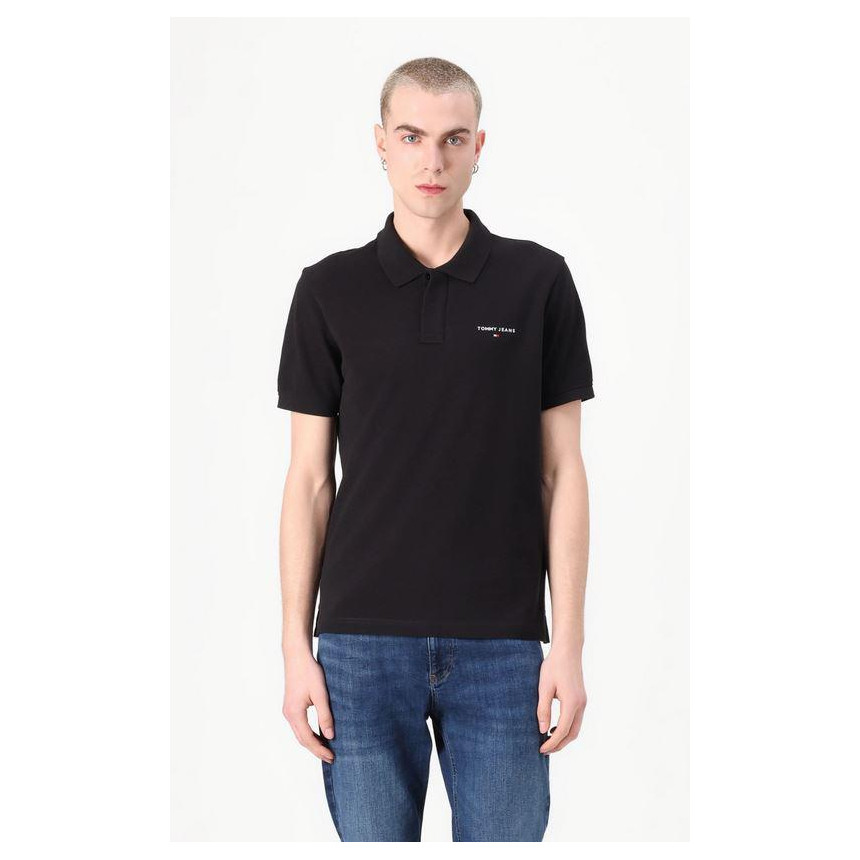 Polo Tommy Hilfiger Reg Linear Para Hombre