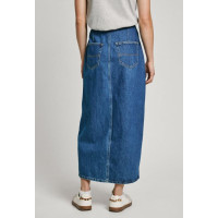 Falda Midi Pepe Jeans Denim Fit Regular Para Mujer