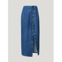 Falda Midi Pepe Jeans Denim Fit Regular Para Mujer