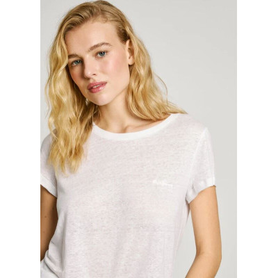 Camiseta Logo Pepe Jeans Megan Para Mujer