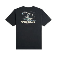 Camiseta Vissla Sunset Wave Para Hombre