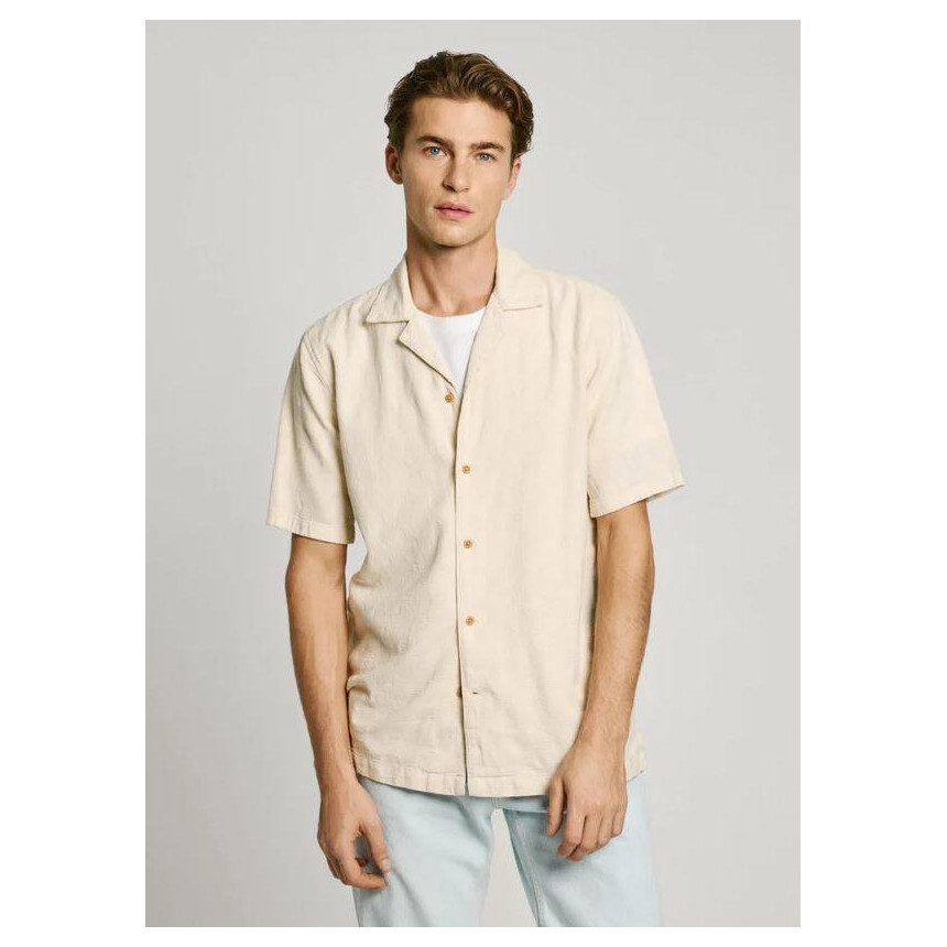 Camisa Pepe Jeans Dobby Para Hombre