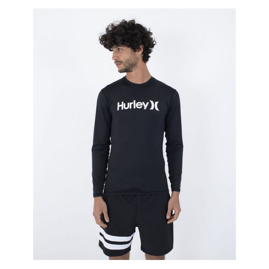 Licra Hurley Quickdry Ls Para Hombre 