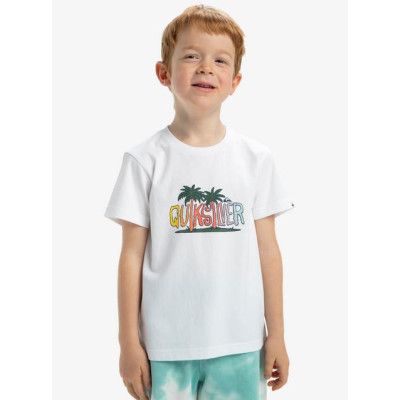 Camiseta Quiksilver Sunny Palms Para Niño