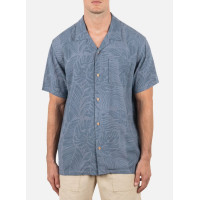 Camisa Hurley Laguna Camp Para Hombre