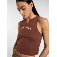 Top Dickies Con Escote De Pico Para Mujer