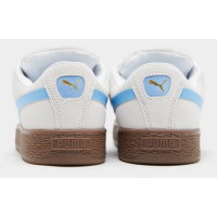 Zapas Puma Suede XL Jr White Team Light Blue Para Niños