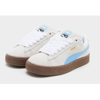 Zapas Puma Suede XL Jr White Team Light Blue Para Niños