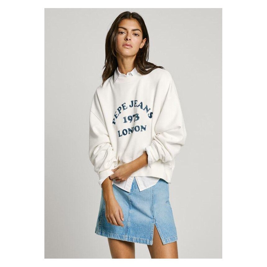 Sudadera Con Logo Pepe Jeans Venus Para Mujer