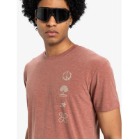 Camiseta Quiksilver Coastal Run SS Para Hombre