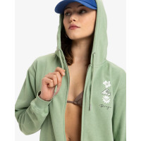 Sudadera Roxy Con Cremallera Surf Stoked Para Mujer