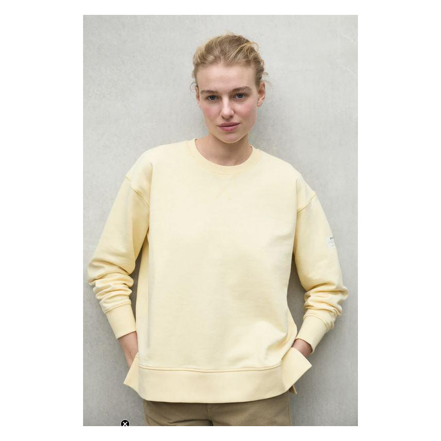 Sudadera Ecoalf Storm Amarillo Para Mujer