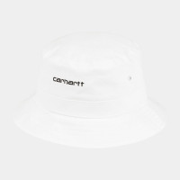 Gorro Pescador Carhartt Wip Script Blanco