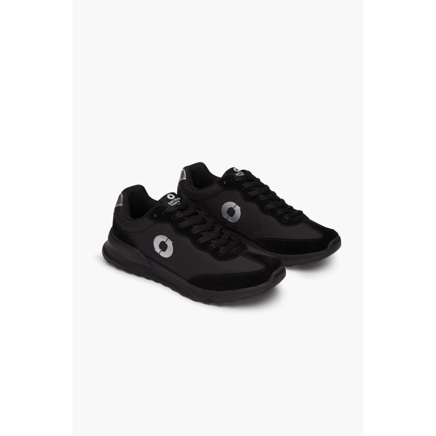 Zapatillas Prince Negras Mujer Ecoalf