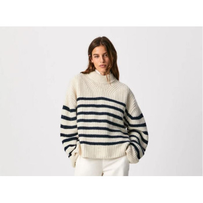 Jersey Pepe Jeans Luise Para Mujer Ivory