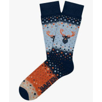 Calcetines Jimmy Lion Winter Deer Unisex Azul 