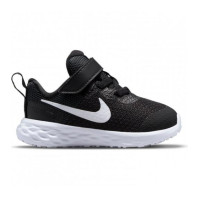 Zapas Nike Revolution 6 NN Para Niños en Negro 