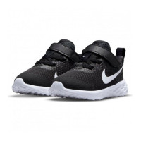 Zapas Nike Revolution 6 NN Para Niños en Negro 