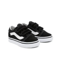 Zapas Vans Old Skool V Para Niños en Negro