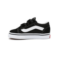 Zapas Vans Old Skool V Para Niños en Negro