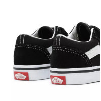 Zapas Vans Old Skool V Para Niños en Negro