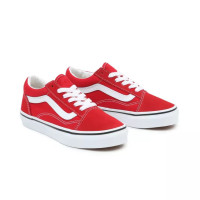 Zapas Vans Old Skool Para Niños en Rojo 