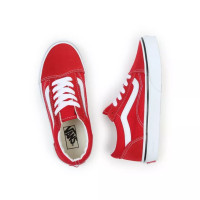 Zapas Vans Old Skool Para Niños en Rojo 