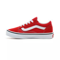 Zapas Vans Old Skool Para Niños en Rojo 