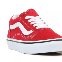 Zapas Vans Old Skool Para Niños en Rojo 