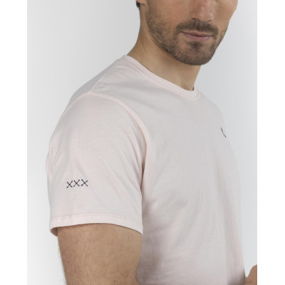 Camiseta El Pulpo Basic Logo Para Hombre En Rosa