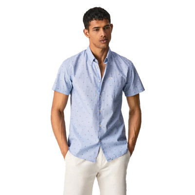 Camisa Pepe Jeans Pear Para Hombre En Azul