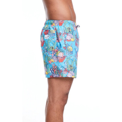 Bañador Boardies Coral Reef Mid Para Hombre 