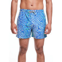 Bañador Boardies Lime Leopard Mid Para Hombre 