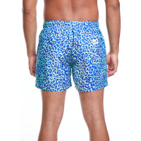 Bañador Boardies Lime Leopard Mid Para Hombre 