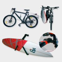 Porta Tablas de Surf Manual Boards Bike Rack