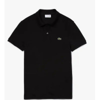 Polo Lacoste Slim Fit Para Hombre en Negro 